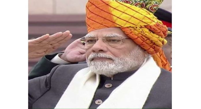PM Narendra Modi Rajasthani Turban On 74th Republic Day Symbol Of Strong Diversity Of India