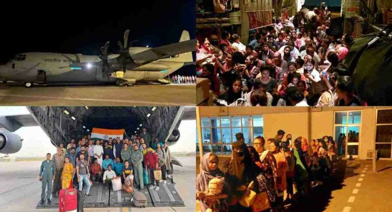 Operation Kaveri : सुदानमध्ये अडकलेले महाराष्ट्रातील ३४ नागरिक मायदेशी परतले