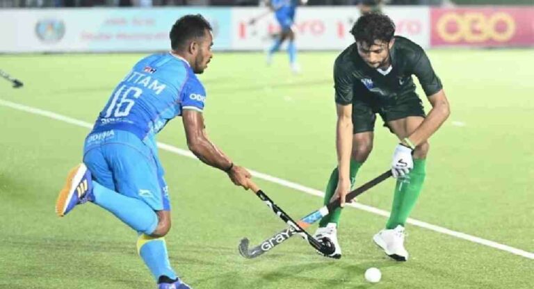 Junior Mens Asia Cup Hockey 2023 : पाकिस्तानचा पराभव करत टीम इंडिया विश्वकपसाठी पात्र