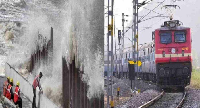 Biparjoy Cyclone: बिपरजॉय चक्रीवादळामुळे पश्चिम रेल्वेने ९९ रेल्वे गाड्या केल्या रद्द