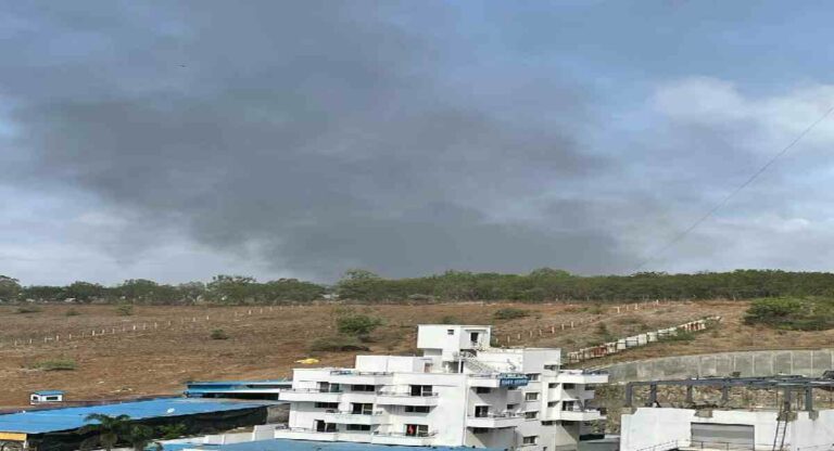 Pune Fire : गोदामाला भीषण आग, अग्निशमन दलाचे २२ बंब घटनास्थळी दाखल