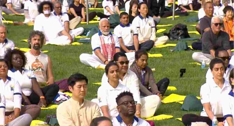 International Yoga Day 2023: १७७ देशांमध्ये योग दिवस साजरा; पंतप्रधान मोदींनी यूएनमध्ये केली योगासने
