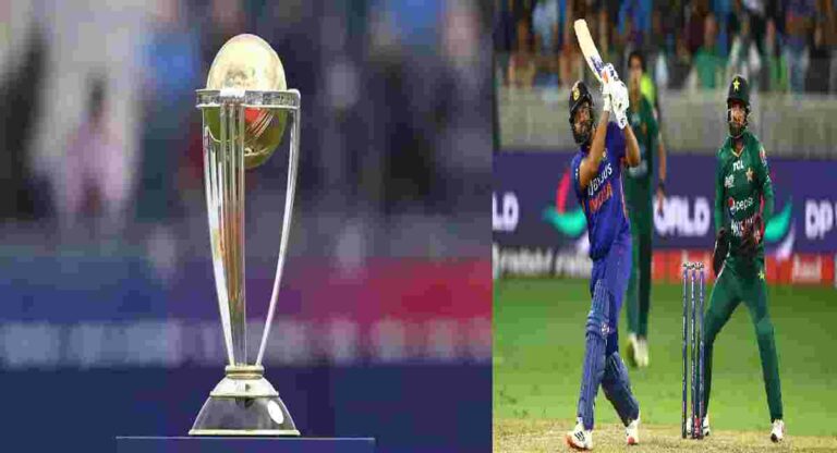 World Cup 2023 : ठरलं तर मग! भारत – पाकिस्तान सामना अहमदाबादमध्ये खेळला जाणार