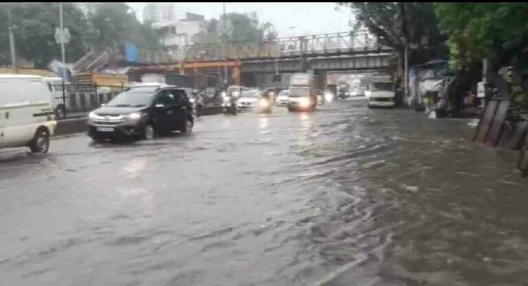 Mumbai Monsoon : मुंबईत मुसळधार पाऊस; ऑरेंज अलर्ट जारी; हवामान विभागाने दिल्या खबरदारीच्या सूचना