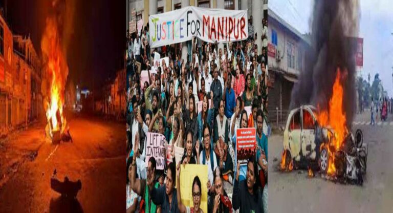 Manipur Violence : मणिपूर हिंसाचारावरून संसदेचे कामकाज तिसऱ्या दिवशीही ठप्प