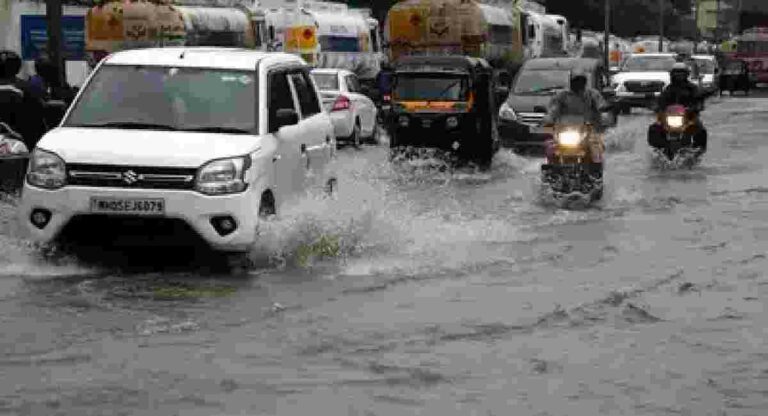 Heavy Rain : मुंबईसह ‘या’ जिल्ह्यांना पावसाचा ‘रेड अलर्ट’