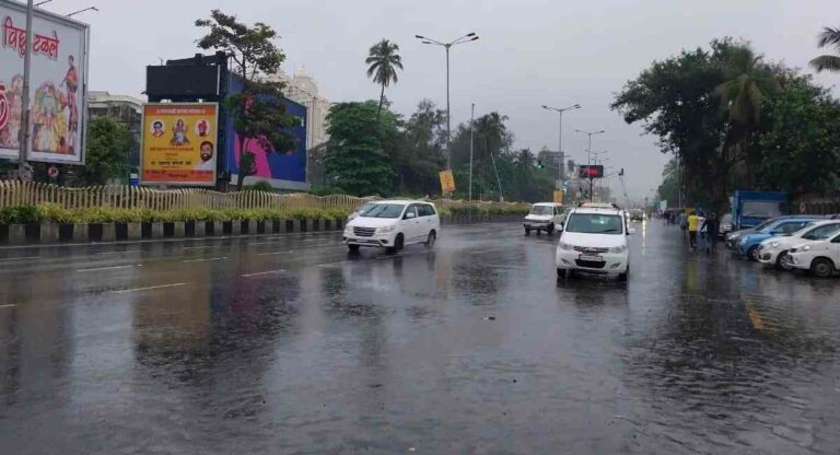 Mumbai Rain : मुंबईत पावसाचा जोर ओसरला