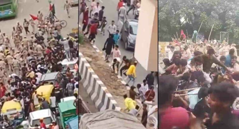 Muslim : दिल्लीत मोहरमच्या मिरवणुकीत हिंसाचार; 12 जखमी