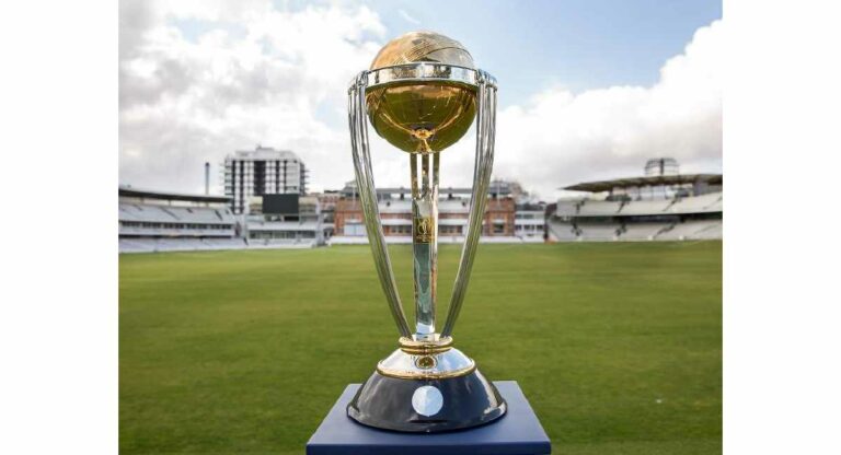 ICC ODI World Cup 2023 : एकदिवसीय विश्वचषकाचा करंडक पुढचे तीन दिवस बांगलादेशी चाहत्यांच्या भेटीला