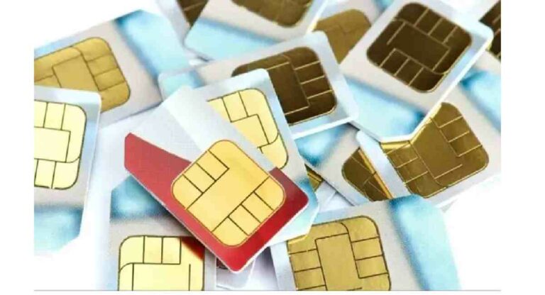 Simcard : सरकारने ५२ लाख मोबाईल कनेक्शन केले बंद
