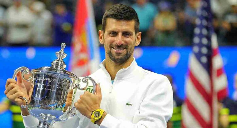 Novak Djokovic : नोवाक जोकोविच २०२४ चा सर्वोत्तम जागतिक क्रीडापटू