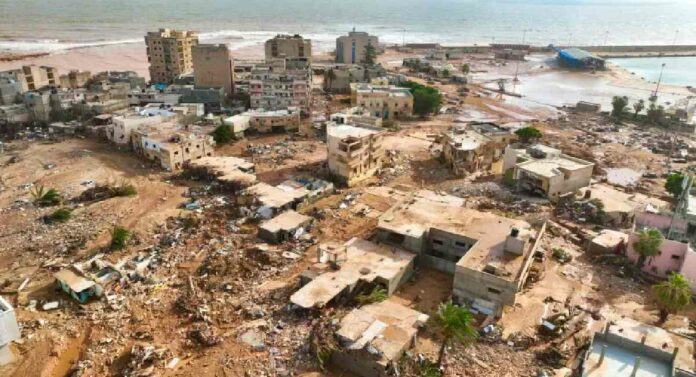 Libya Floods : लिबियामध्ये महापुरामुळे 3 हजारांहून अधिक नागरिकांचा मृत्यू, हजारो बेपत्ता