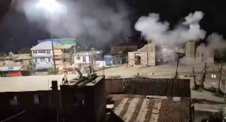 Manipur Violence : मणिपूर हिंसाचाराची झळ थेट मुख्यमंत्र्यांनाही; CM बिरेन सिंह यांच्या घरावर हल्ला