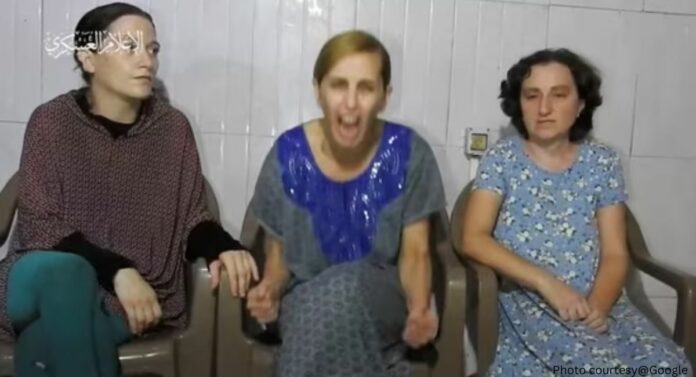 Israel-Hamas Conflict: हमासने ओलीस ठेवलेल्या ३ महिलांचा व्हिडियो सोशल मिडियावर व्हायरल