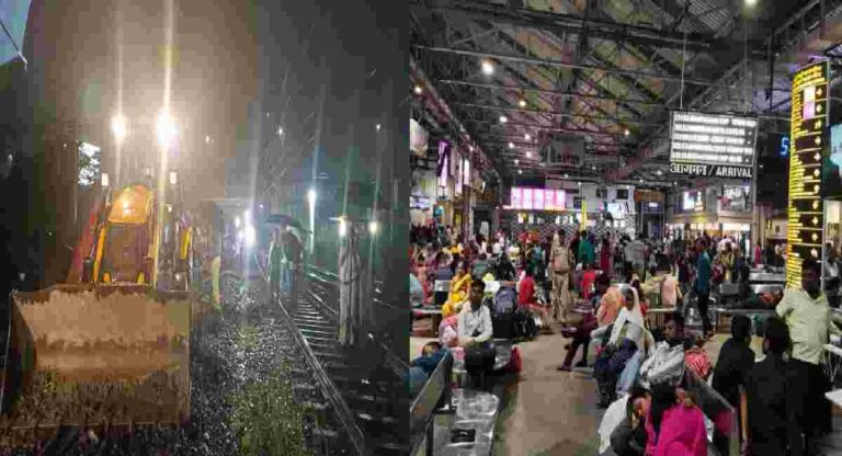 Kokan Railway : मालगाडी घसरल्याने कोकण रेल्वे वाहतूक विस्कळीत