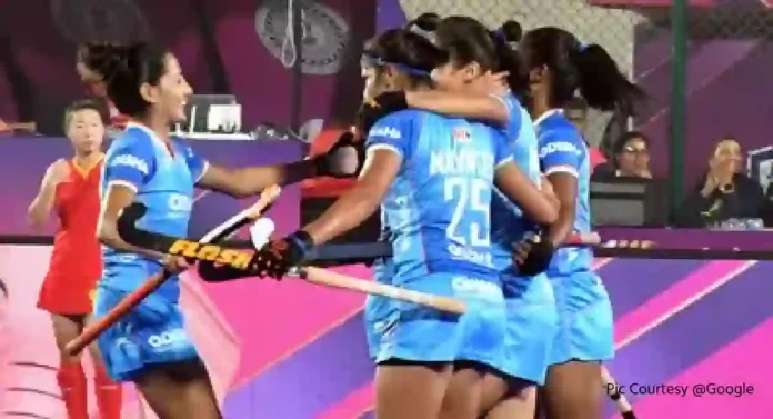 Asian Champions Trophy Hockey : भारतीय महिलांची चीनवर २-१ ने मात