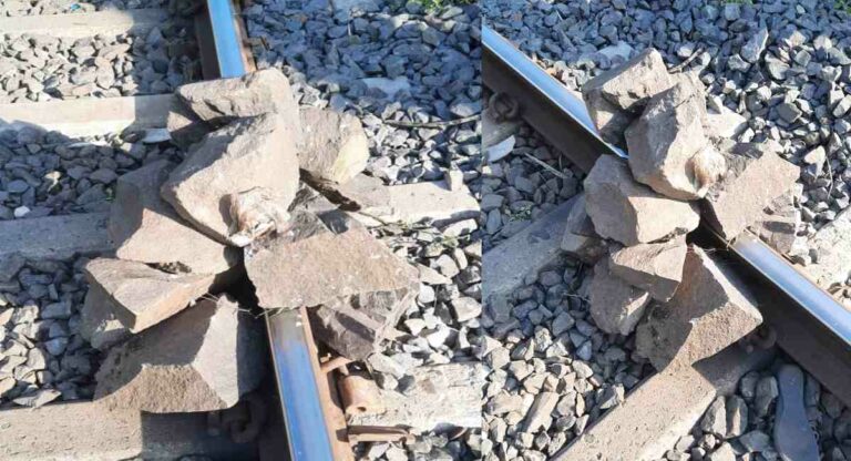 Railway Accident : रेल्वेचा अपघात घडवण्याचा आणखी एक कट उधळला