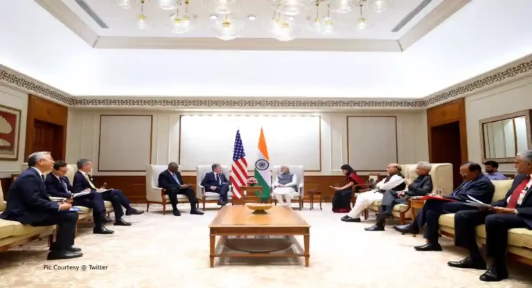 India – USA : भारत-अमेरिकेत मंत्रीस्तरीय ‘टू प्लस टू’ चर्चा