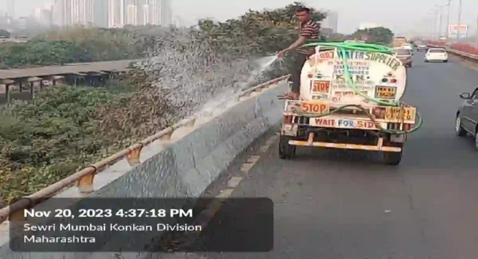 Air Pollution : धूळ नियंत्रणासाठी मुंबईतील ५८४ किलोमीटर लांबीच्या रस्त्यांची ‘धुलाई’