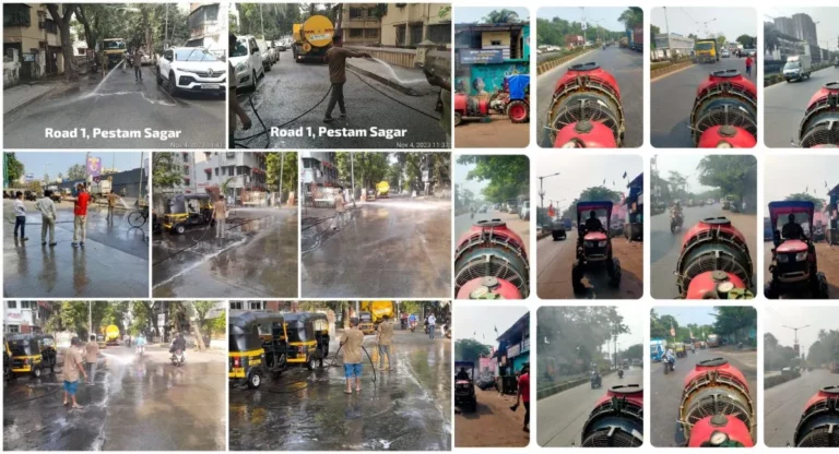 BMC : मुंबईतील १०० किलोमीटर लांबीचे रस्ते महापालिकेने पाण्याने धुतले