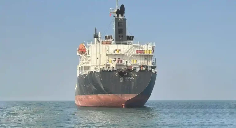 Drone Attack :अरबी समुद्रात हल्ला झालेले एमव्ही केम प्लुटो जहाज मुंबई बंदरात दाखल