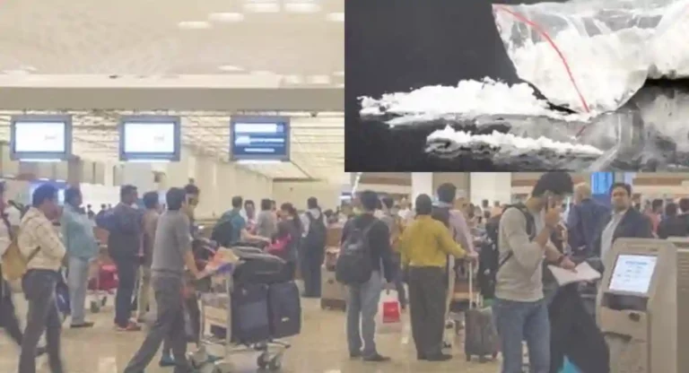 Cocaine Seized at Mumbai Airport : मुंबई विमानतळावर विदेशी महिलेने वीगमध्ये दडवले होते ‘हे’ साहित्य; महसूल विभागाने केली कारवाई
