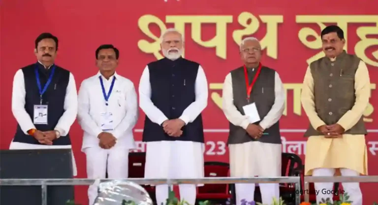 Madhya Pradesh : मध्य प्रदेशच्या मुख्यमंत्र्यांचे पंतप्रधानांकडून अभिनंदन; म्हणाले…