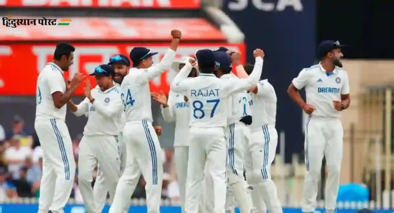 Ind vs Eng Test Match : भारताचा इंग्लंडवर ५ विकेट्सने विजय; ३ – १ ने मालिकाही खिशात