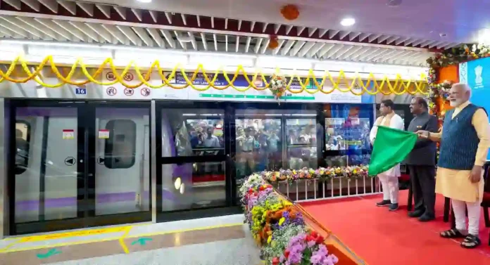 Pune Metro : रुबी हॉल ते रामवाडी विस्तारित मेट्रो मार्गाला पंतप्रधानांनी दाखवला हिरवा झेंडा