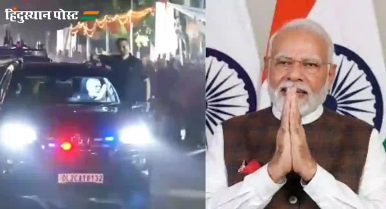 PM Narendra Modi : पंतप्रधान झाल्यानंतर पहिल्यांदाच मोदींनी केला वाराणसीमध्ये रोड शो