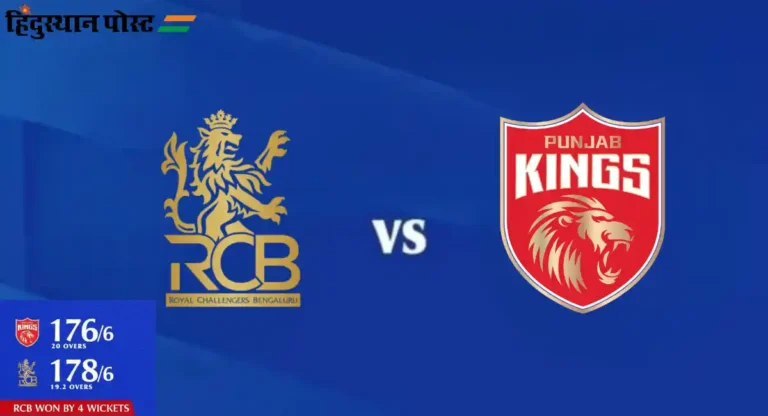 IPL 2024, RCB vs PBKS : ‘विराट’ खेळीतून साकारला बंगळुरू संघाचा विजय 