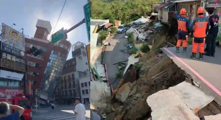 Taiwan Earthquake: तैवानमध्ये ७.२ रिश्टर स्केलचा जोरदार भूकंपाचा धक्का, जपानला त्सुनामीचा इशारा
