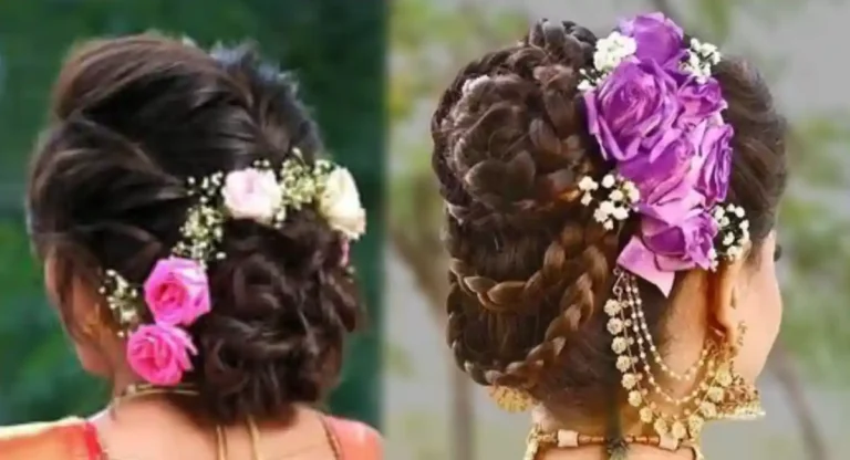 Bun Hairstyle For Wedding : लग्नसराईमध्ये करून पहा या बन हेअरस्टाईल्स…