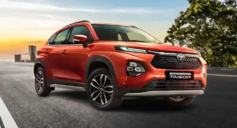 Toyota Taisor : निक्सॉन आणि फ्रॉक्सशी स्पर्धा करणारी टोयोटाची टेसर भारतात लाँच